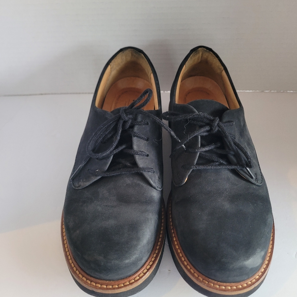 SAMUEL HUBBARD (W1100 058) Lace-up Black Suede Women's Casual Shoes SIZE 6